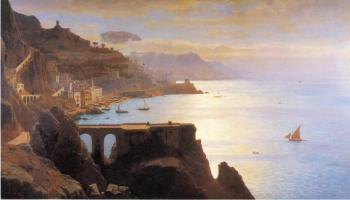 William Stanley Haseltine : Amalfi Coast
